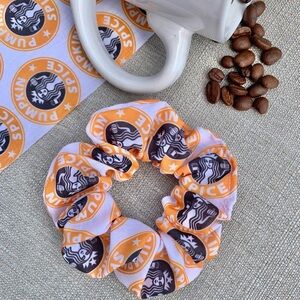 Starbucks Pumpkin Spice Scrunchie